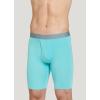 imageJockey Mens Underwear Active Ultra Soft Modal 9quot Long Leg Boxer BriefPool Blue