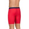 imageJockey Mens Underwear Active Ultra Soft Modal 9quot Long Leg Boxer BriefRed
