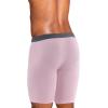 imageJockey Mens Underwear Active Ultra Soft Modal 9quot Long Leg Boxer BriefSmokey PurpleBattleship GreyDeep Lagoon
