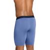 imageJockey Mens Underwear Active Ultra Soft Modal 9quot Long Leg Boxer BriefTrue NavyMarina BlueRetro Blue