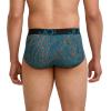 imageJockey Mens Underwear ActiveStretch Brief  4 PackTeal Plumes