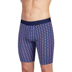 imageJockey Mens Underwear Active Ultra Soft Modal 9quot Long Leg Boxer BriefWanderlust