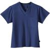 imageJockey Unisex Scrubs Classic Unisex One Pocket Stretch Scrub TopBlue