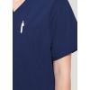 imageJockey Unisex Scrubs Classic Unisex One Pocket Stretch Scrub TopBlue