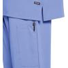 imageJockey Unisex Scrubs Classic Unisex One Pocket Stretch Scrub TopCeil Blue