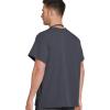 imageJockey Unisex Scrubs Classic Unisex One Pocket Stretch Scrub TopCharcoal