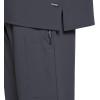 imageJockey Unisex Scrubs Classic Unisex One Pocket Stretch Scrub TopCharcoal