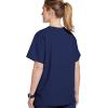 imageJockey Unisex Scrubs Classic Unisex One Pocket Stretch Scrub TopNew Navy