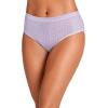 imageJockey Womens Underwear Elance Breathe Hipster  3 PackCoral MistPier GeoPurple Amethyst