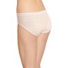 imageJockey Womens Underwear Elance Breathe Hipster  3 PackWhisper StripeSheer PeachLight