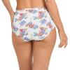 imageJockey Womens Underwear Plus Size Elance Hipster  6 PackFloral WallpaperFuture DuskGrape Brush DotWhiteViolet VeilFuture Dusk