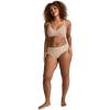 imageJockey Womens Underwear Plus Size Elance Hipster  6 PackIvoryLightPink Shadow