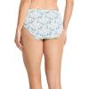 imageJockey Womens Underwear Supersoft BikiniIris BlueTender Yellow StripeDainty White Florals