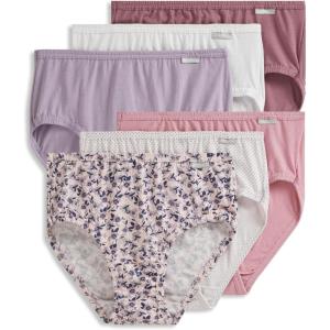 imageJockey Womens Underwear Plus Size Elance Hipster  6 PackCosmetic Pink