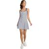 imageJockey Womens Activewear EVERACTIVE Racerback Dress with Builtin BraNavy Jess Stripe