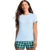 imageJockey Womens Sleepwear Soft Cool Short Sleeve TeeShoal Blue