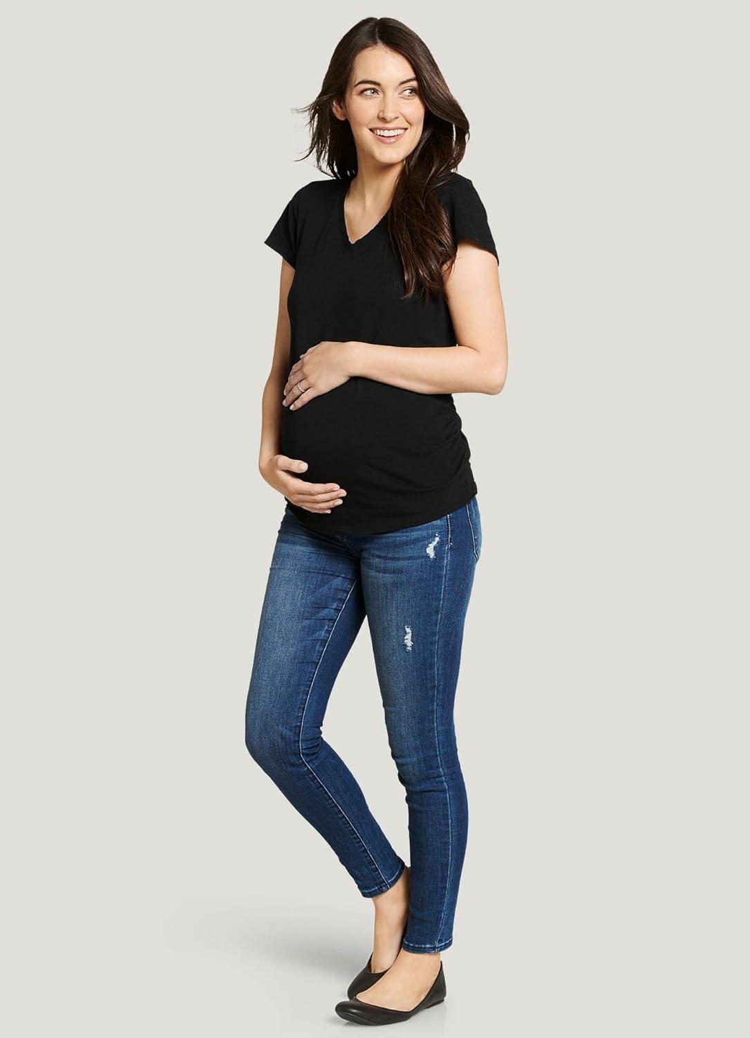 imageJockey Womens Underwear Maternity Over the Belly BriefLight