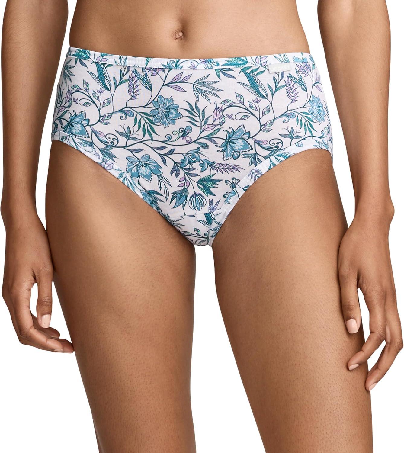 imageJockey Womens Underwear Plus Size Elance Hipster  3 PackWyndham Floral