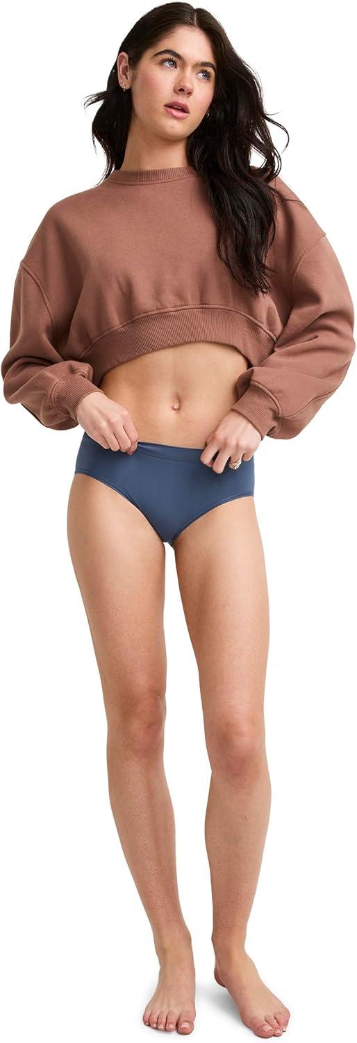 imageJockey Womens Underwear Seamfree HipsterNocturne Blue