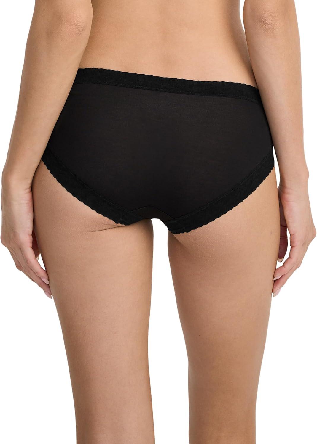 imageJockey Womens Underwear Soft Stretch Lace Supersoft BikiniBlack