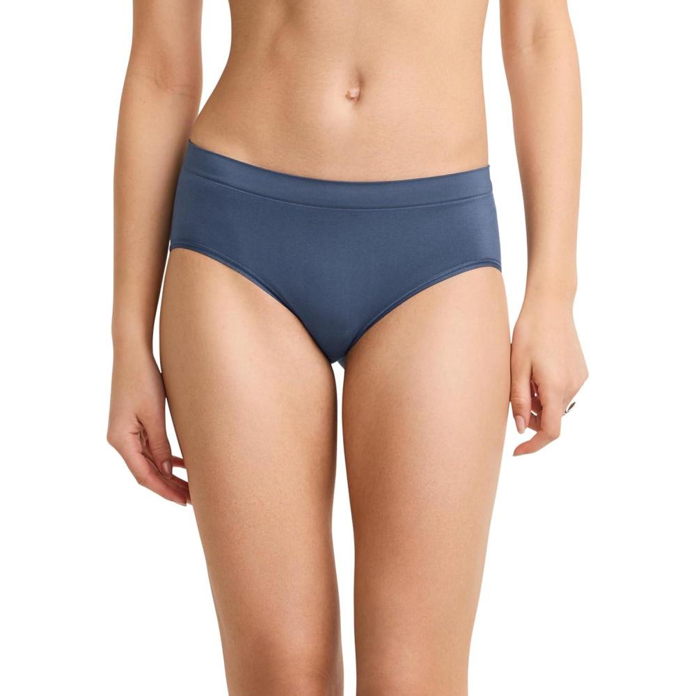 imageJockey Womens Underwear Seamfree HipsterNocturne Blue