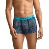 imageJockey Mens Underwear Chafe Proof Pouch Microfiber 3quot Trunk  3 PackOcean SurfLight TrailsJockey Blue