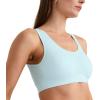 imageJockey Womens Bra Seamfree Stretch Tank Strap BraletteEcho Blue