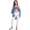 imageJockey Womens Bra Seamfree Stretch Tank Strap BraletteFuture Dusk