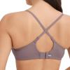 imageJockey Womens Bra Smooth ampamp Sleek Supersoft Demi Coverage Wirefree TShirt BraTwilight Sands