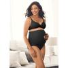 imageJockey Womens Underwear Maternity Over the Belly BriefBlack