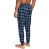 imageJockey Mens Sleepwear Ultra Soft Cooling Sleep JoggerNavy Wish Plaid