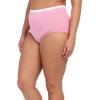 imageJockey Womens Underwear Organic Cotton Stretch Logo Modern Brief  3 PackMulti