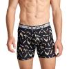 imageJockey Mens Underwear Active Microfiber 5quot Boxer BriefHoliday Poppers