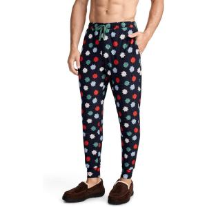 imageJockey Mens Sleepwear Ultra Soft Cooling Sleep JoggerBlue Gift Bow