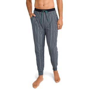 imageJockey Mens Sleepwear Ultra Soft Cooling Sleep JoggerFair Stripe Heather