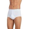 imageJockey Mens Underwear Briefs  Classic Full Rise Design Pack of 6  Authentic Mens Underwear for Comfort and QualityWhite