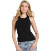 imageJockey Womens Activewear Organic Cotton Stretch Racerback TankBlack