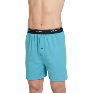 imageJockey Mens Underwear ActiveBlend Knit 5quot BoxerOut of the Blue