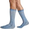 imageJockey Mens Socks Mens Made in America Medium Merino Wool Hiking Crew SockOcean Depths