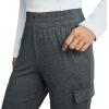 imageJockey Womens Activewear EVERACTIVE Cargo JoggerBlack Heather