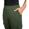 imageJockey Womens Activewear EVERACTIVE Cargo JoggerGreen Heather