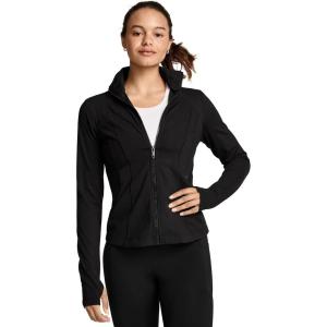 imageJockey Womens Activewear EVERACTIVE Studio Performance JacketDeep Black
