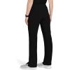 imageJockey Scrubs Classic Womens Extreme Comfy Elastic Waist Drawstring PantBlack