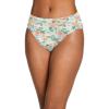 imageJockey Womens Underwear Cotton Stretch Hi CutCoastal Floral
