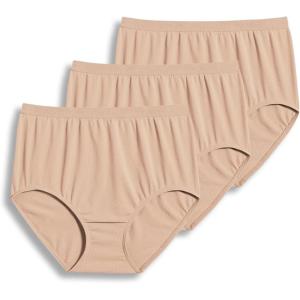 imageJockey Womens Underwear Comfies Microfiber Brief  3 PackLight