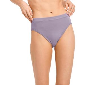 imageJockey Womens Underwear Cotton Stretch Hi CutLilac Dreams