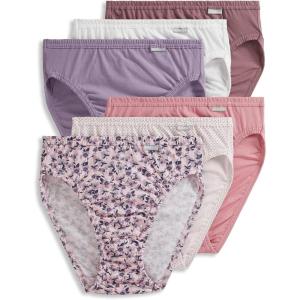 imageJockey Womens Underwear Elance French Cut  6 PackCosmetic Pink