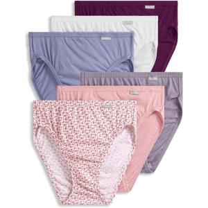 imageJockey Womens Underwear Elance French Cut  6 PackVintage Bloom