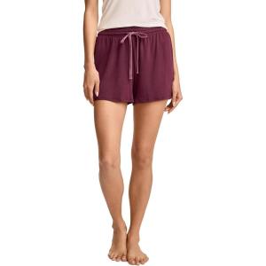 imageJockey Womens Loungewear Soft Touch Luxe Modal ShortBlack Currant