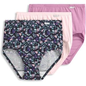 imageJockey Womens Underwear Elance Brief  3 PackBeloved Pink